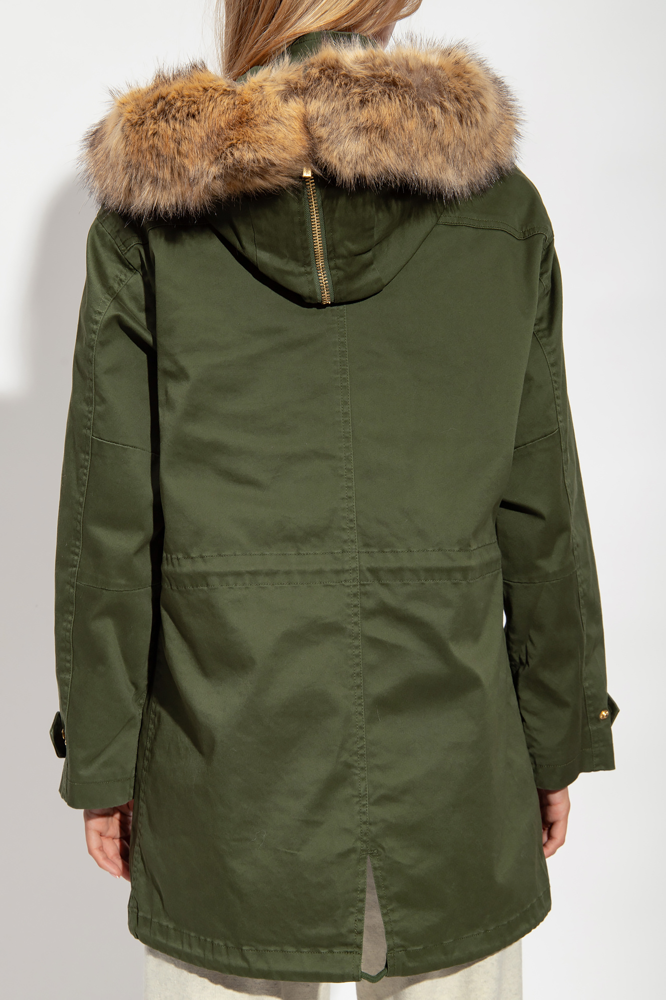 Michael kors army clearance green parka